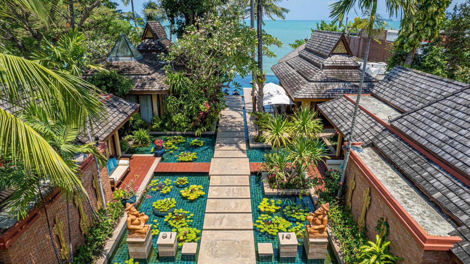 Upni Duniya - Luxury, Beachfront 9-Suites Villa Bangrak Plajı Dış mekan fotoğraf